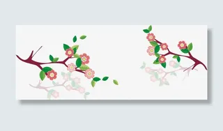 花朵迎春素材免抠