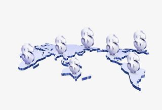 钱符号金融免抠