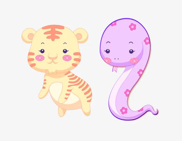 卡通老虎免抠