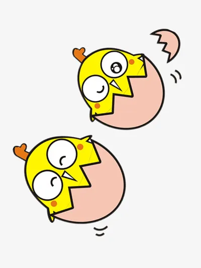 可爱鸡蛋免抠