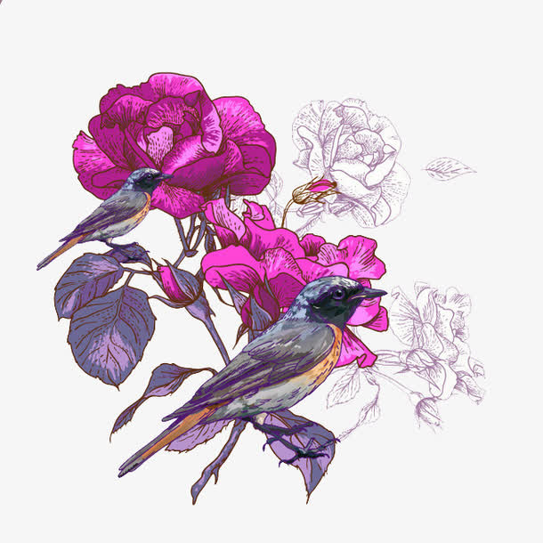 花卉免抠