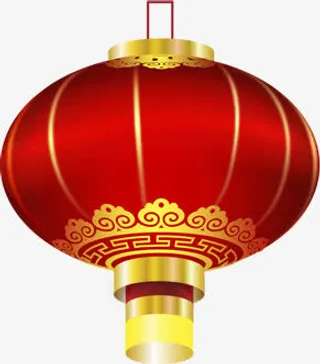 红色灯笼淘宝假日海报免抠