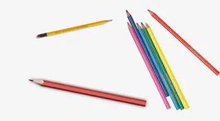 彩色铅笔免抠
