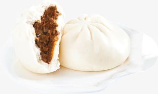 酱肉包产品实物免抠