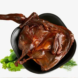 黑盘装整只鸭免抠