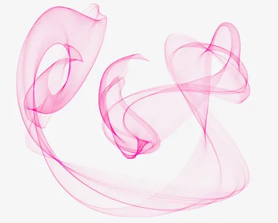 几何曲线彩色线条免抠