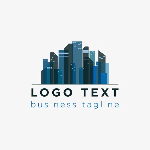 矢量建筑LOGO免抠