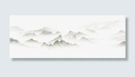 透明黑色笔刷笔触免抠