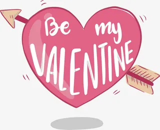 情人节可爱小清新装饰海报装饰免抠