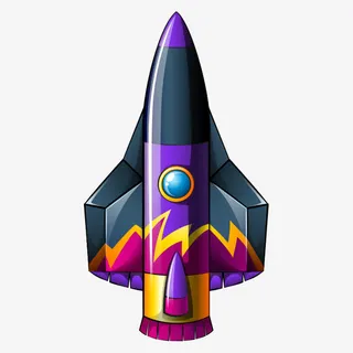 导弹 炸弹 卡通免抠