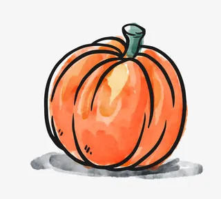 感恩节南瓜造型免抠