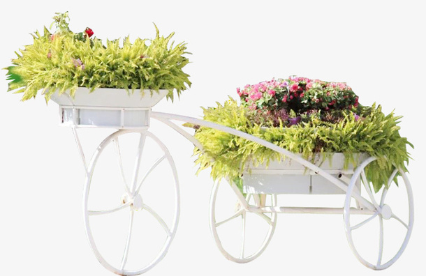 花车   花  车  春天 花朵免抠