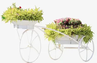 花车   花  车  春天 花朵免抠