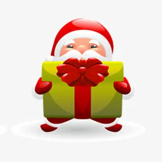 雪人和圣诞老人PNG图标 免抠