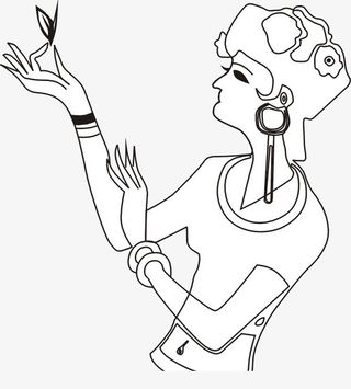 手绘的艺术免抠