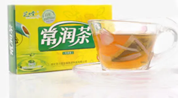 春天黄色茶叶包装免抠