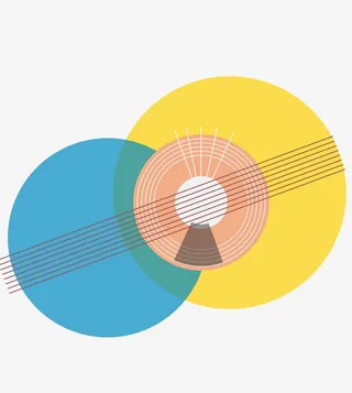 音乐海报底纹免抠