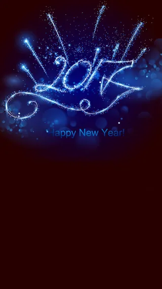 激情蓝色2017年H5图高清