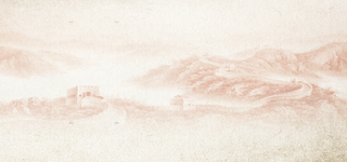 党政，浅色，背景，长城高清