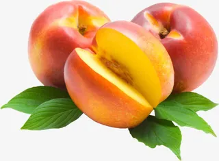 新鲜春季桃子水果免抠