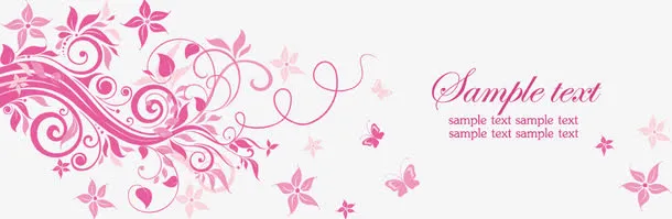 花纹背景banner