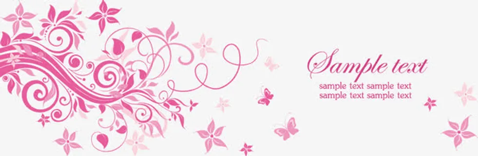 花纹背景banner