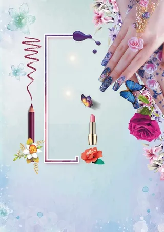 高端护肤品化妆品美妆广告高清