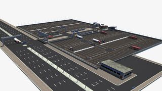 多处大型停车场免抠