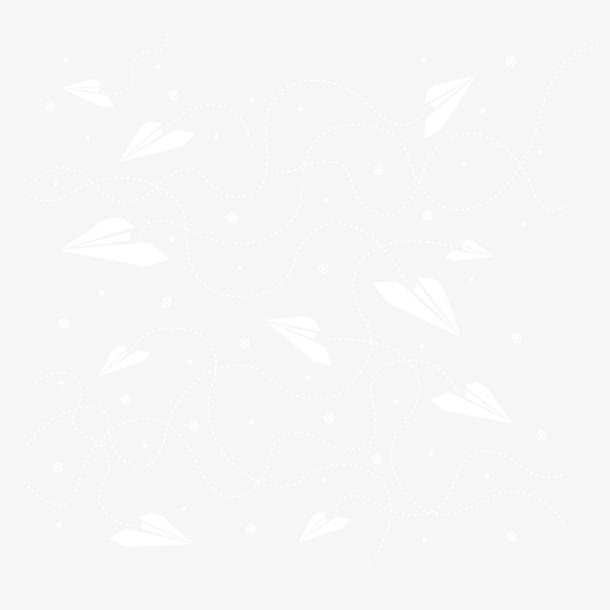 矢量纸飞机背景素材免抠