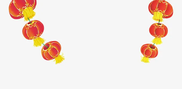 大红灯笼免抠