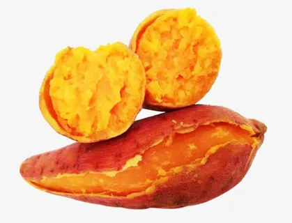 果实烤红薯免抠