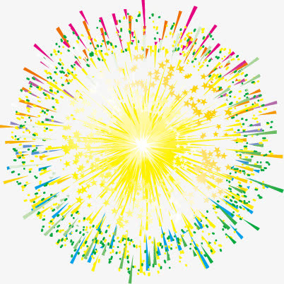 烟花 礼花 节日 爆竹免抠
