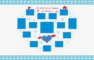 浪漫英文爱求婚海报素材免抠