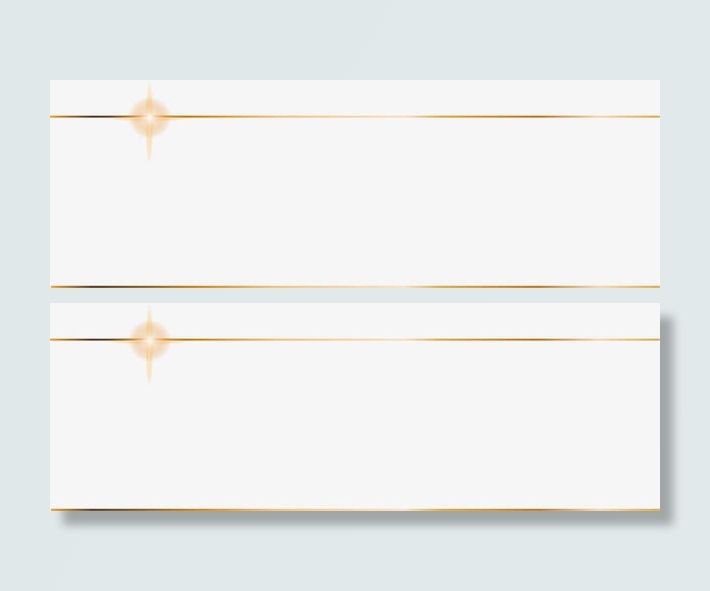 金色闪耀线条免抠