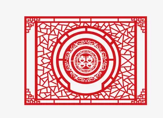 红色婚庆素材免抠