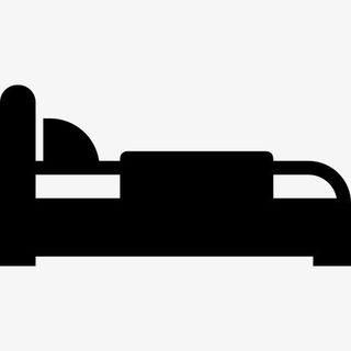 酒店的左边床图标免抠