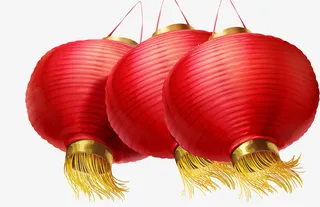 春节节日装饰灯笼免抠