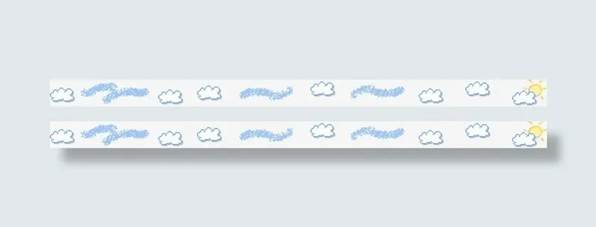 个性花边分割线免抠