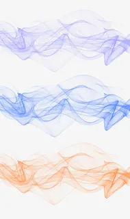 烟雾炫光免抠标签元素