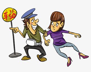 扫黑除恶骗子在车站强拉妇女宣传免抠