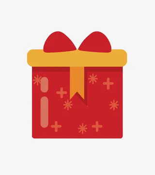春节素材免扣透明元素礼盒免抠