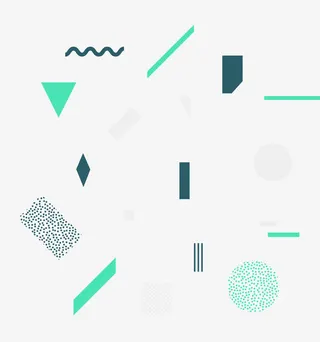 不规则形状装饰图案免抠