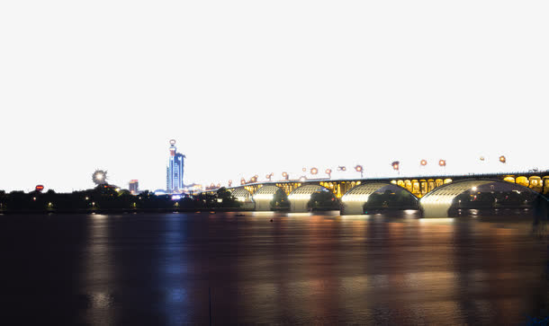 长沙夜色免抠