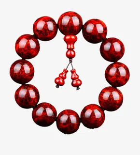 火焰水波鱼鳞纹鸡血紫檀手链免抠 火焰水波鱼鳞纹鸡血紫檀手链免抠