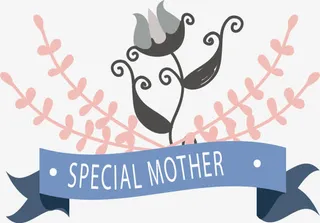 母亲节元素免抠