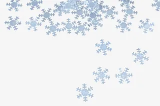 圣诞节雪花免抠