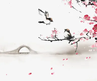 枝头喜鹊免抠 枝头喜鹊免抠