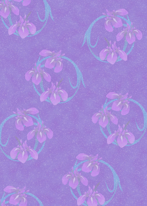 紫色花纹背景底图高清