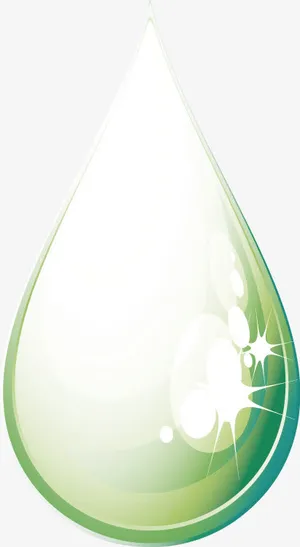 彩色水珠水迹免抠