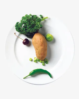 创意实物拼盘免抠